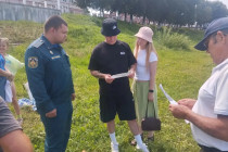 ПРОФИЛАКТИЧЕСКИЙ РЕЙД НА ВОДОЕМАХ МАРИИНСКО- ПОСАДСКОГО МУНИЦИПАЛЬНОГО ОКРУГА. image0